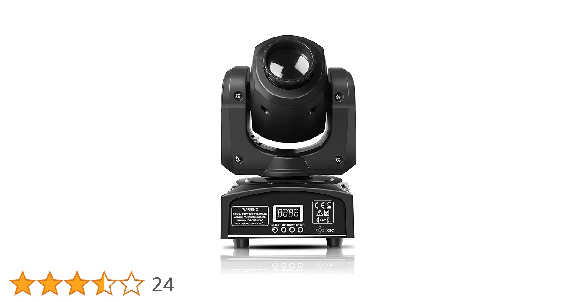 Amazon | U`King 25Wムービングヘッドライト ステージライト